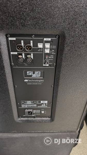 Db 615 mélynyomó, aktív sub 2db