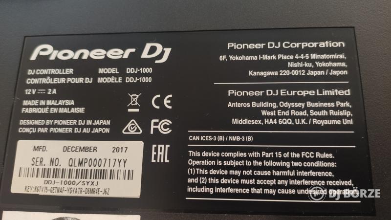 Pioneer DDJ-1000 eladó