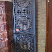 Eladó 4 db  JBL sr 4715A típusú Subok, mélyláda, mélynyomó