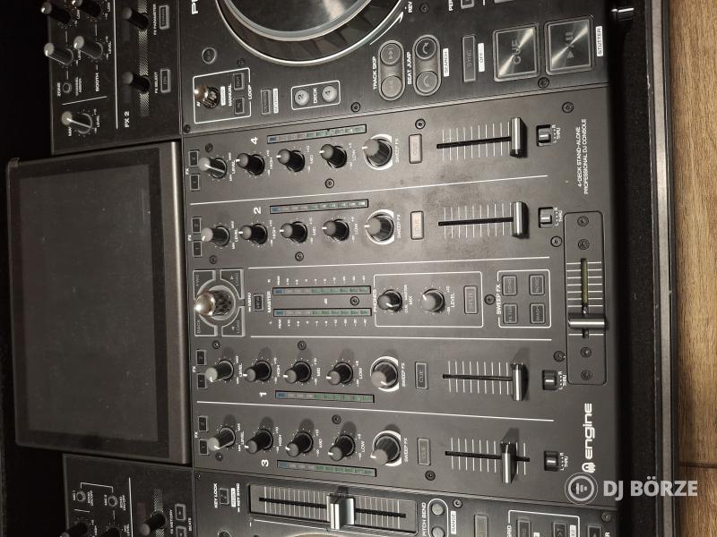 Denon Dj Prime 4 & zomo rack /újszerü/