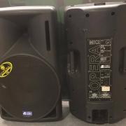 DB Technologies 915DX, 715DX 15", 512DX, 405, 212, Mackie SRM 650, ALTO TS 315 15"(40cm)