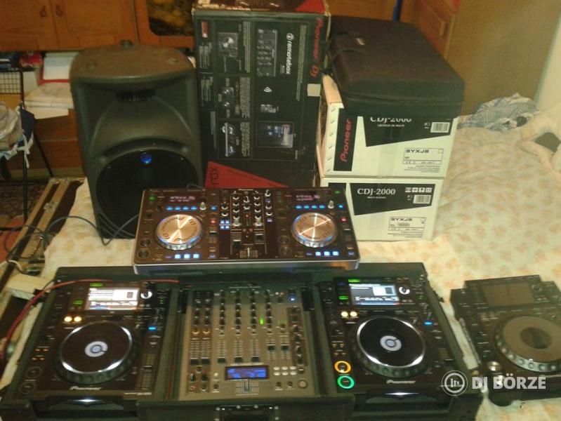 PIONEER Új XDJ-R1/2018 + Zomo rack, CDJ 2000NEXUS, 2000, 400, 400LIMITED. DJM 900NEXUS 750, 400