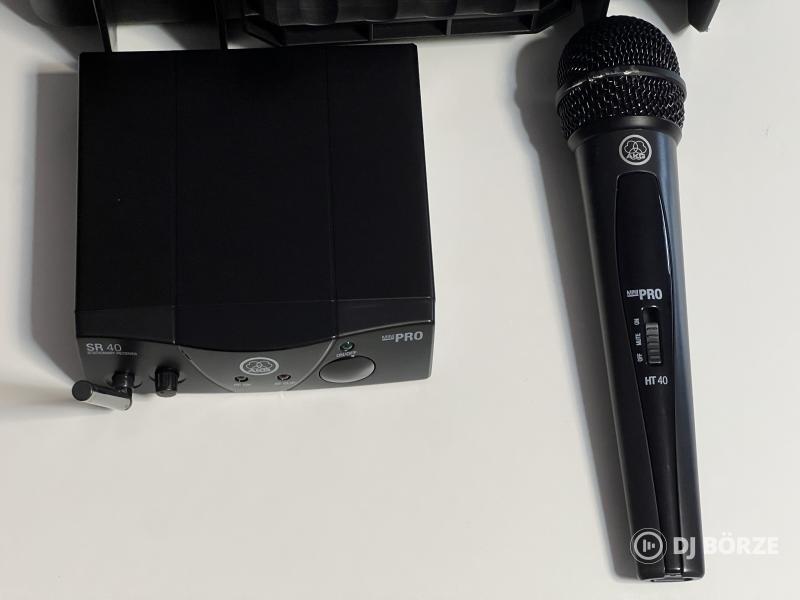AKG WMS40 Mini vezeték nélküli mikrofon szett (iSM3 frekvencia)