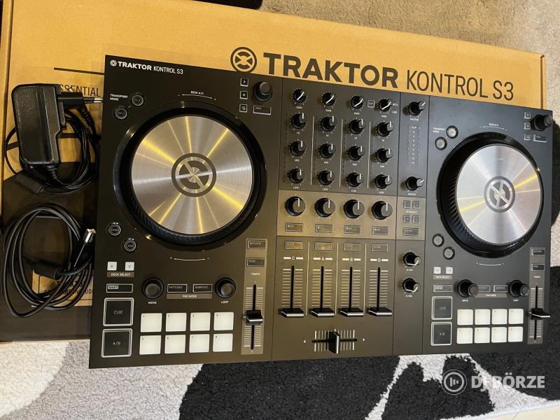 🎧 Eladó Traktor S3 DJ Kontroller – Megkímélt Állapotban, Dobozában!