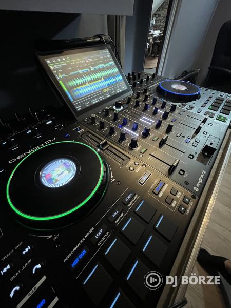 Denon prime 4plus + hordtáska+500gb SSD