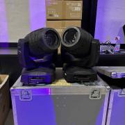 8db Involight LED MH-250S Pro + 4db Rack (2-esével rackezve)