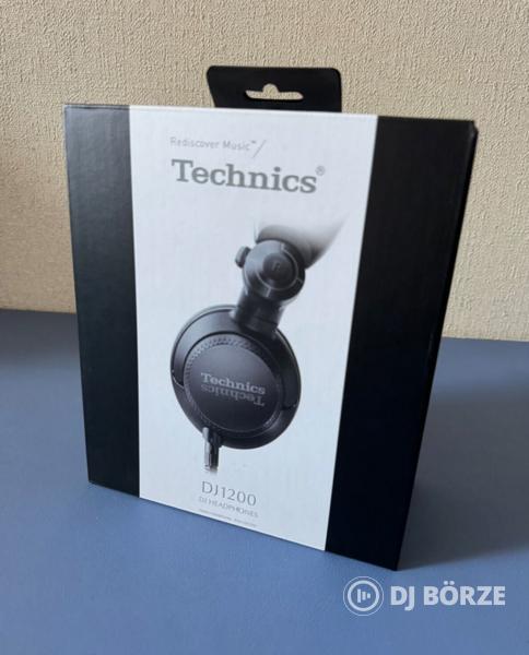 Technics EAH-Dj 1200 fejhallgató, új