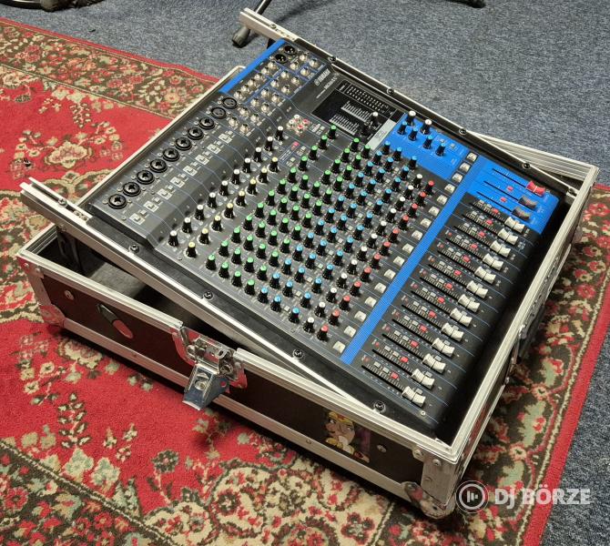 Yamaha MG 16 xu keverő Rack-kel