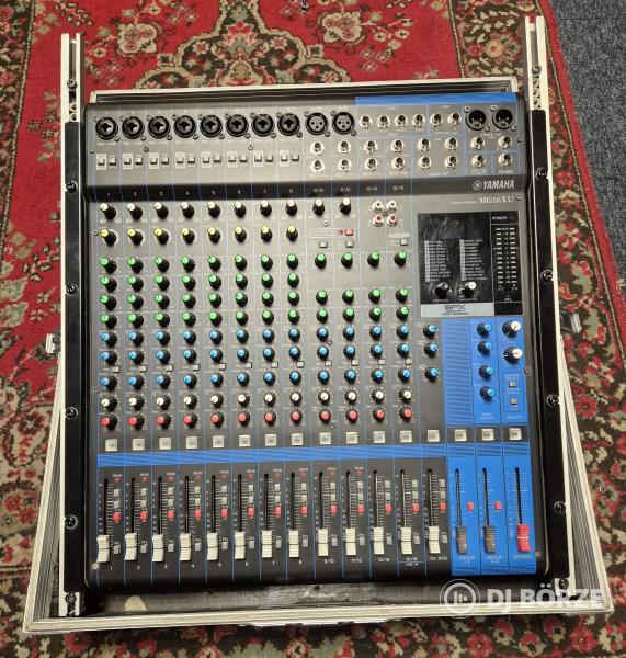 Yamaha MG 16 xu keverő Rack-kel