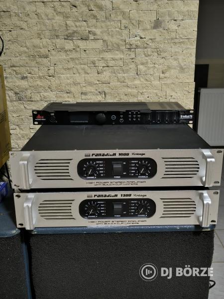 Eladó 2 db DAP audio Palladium 1200 + 1600 végfok