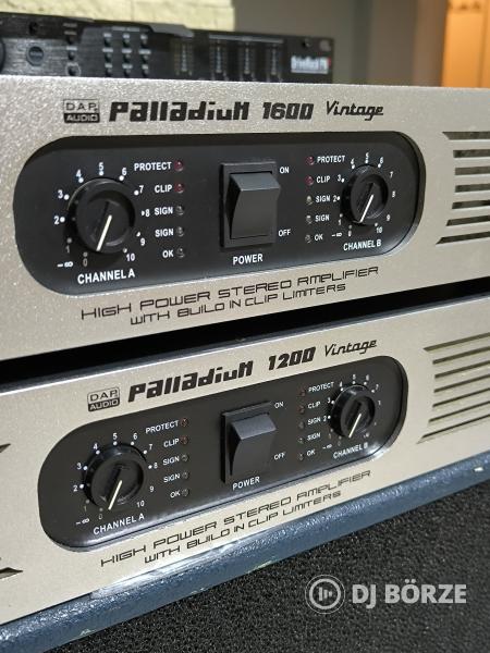 Eladó 2 db DAP audio Palladium 1200 + 1600 végfok