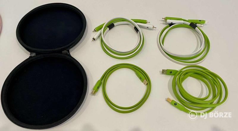 Oyaide Neo D+ Class B high end kábel szett (2xRCA, 2xUSB)