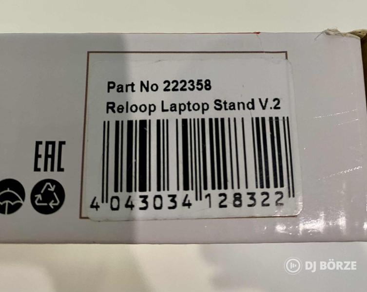 Reloop Laptop Stand V2 (Black)