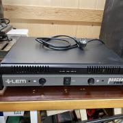 LEM Procon 750, 2x375W 4ohm végfok, szép állapot