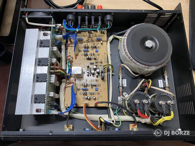 LEM Procon 750, 2x375W 4ohm végfok, szép állapot