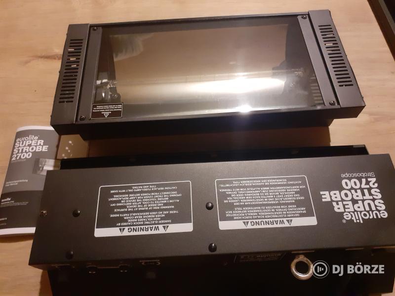 1db van!Eurolite super strobe 2700 (beszámítás is) Bp. -Eger