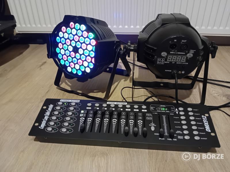 5db van! RGBW alu házas, 1000W fényerejű spot (beszámítás is)