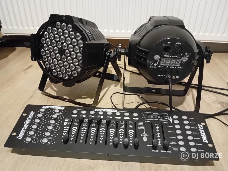 5db van! RGBW alu házas, 1000W fényerejű spot (beszámítás is)