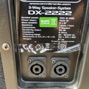 Omnitronic DX-2222 party hangfal