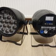 10db van!U'King 19x15W RGBW fókuszált színpadi par lámpa 4in1 LED zoom stroboszkóp mosófény DMX