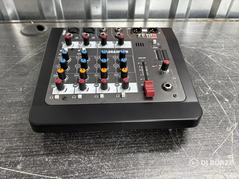 Allen & Heath ZED-6 6 csatornás keverő újszerű állapotban