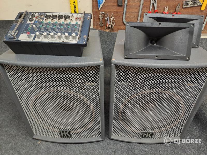 HK Audio Classic Delta 12 hangfalpár Yamaha stagepass 300 keverőerősítővel