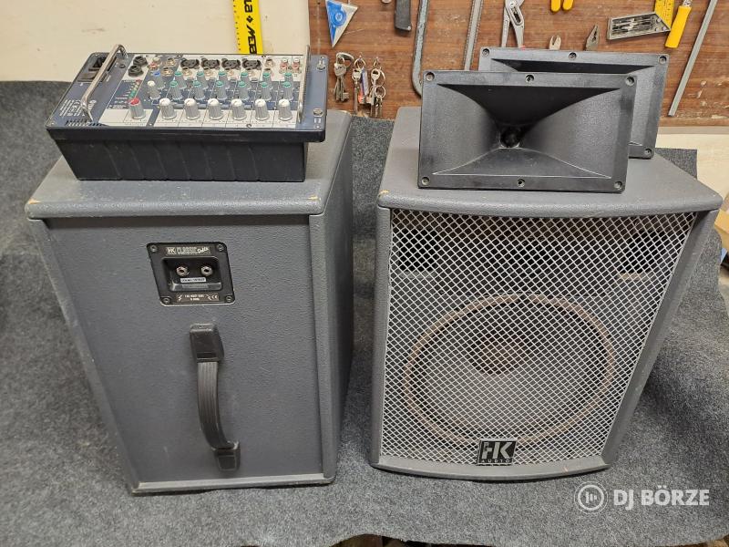 HK Audio Classic Delta 12 hangfalpár Yamaha stagepass 300 keverőerősítővel