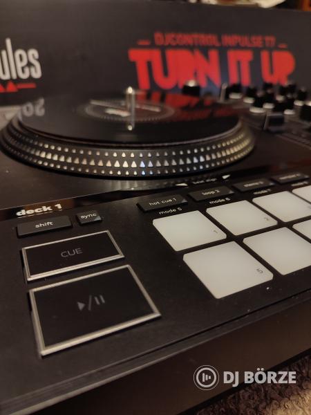 Hercules Dj Control Impulse T7 + Ajándék Decksaver