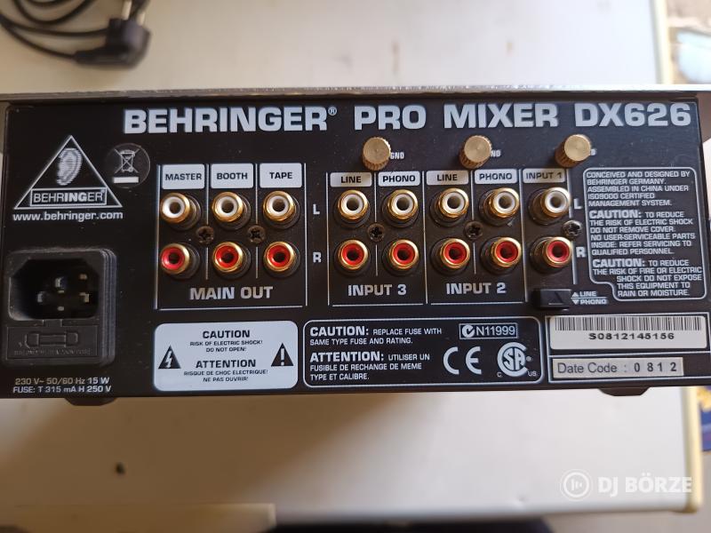 BehringerDX626 DJ Pro Mixer