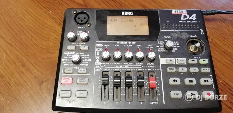Korg D4 4 sávos recorder