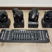 Dmx 512 Vezérlő (gyári leírással ) robothoz, par lámpához, scannerhez stb. Stroboszkóp super 2700