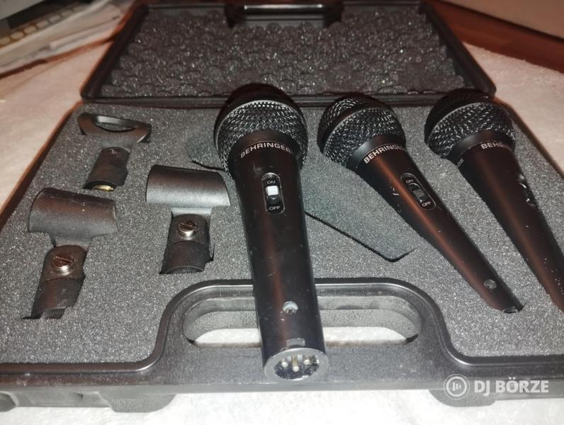 Behringer vezetékes mikrofon szett