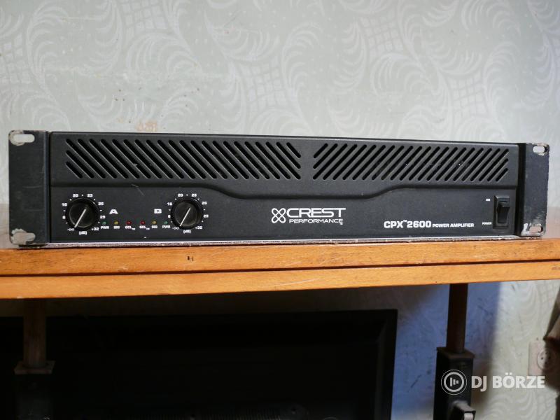 Crest CPX 2600 végfok erősítő eladó