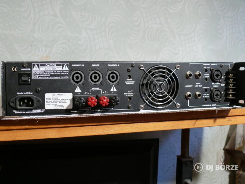 Crest CPX 2600 végfok erősítő eladó