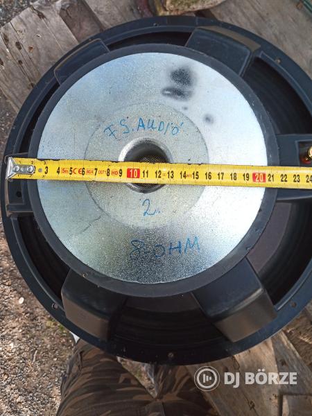 Fs audio 18"-os hangszórók 600/1200w 8 ohm