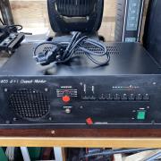 WSS 6+1 Channel Monitor, 4U rack dobotban, hangszóróval, TDA-val