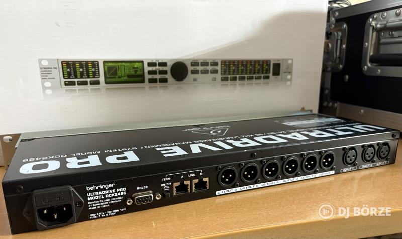 Behringer dcx2496 rendszervezérlő