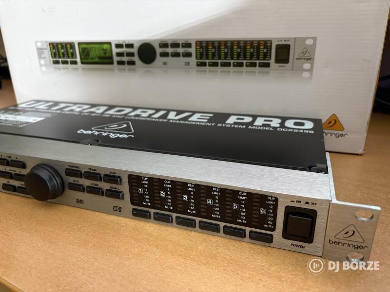 Behringer dcx2496 rendszervezérlő
