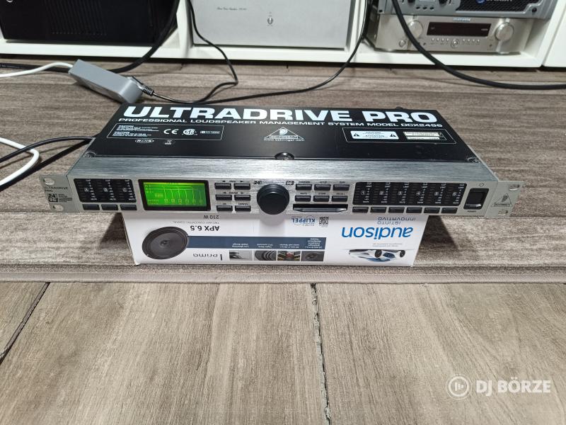 Behringer DCX2496 Ultradrive Pro rendszerprocesszor