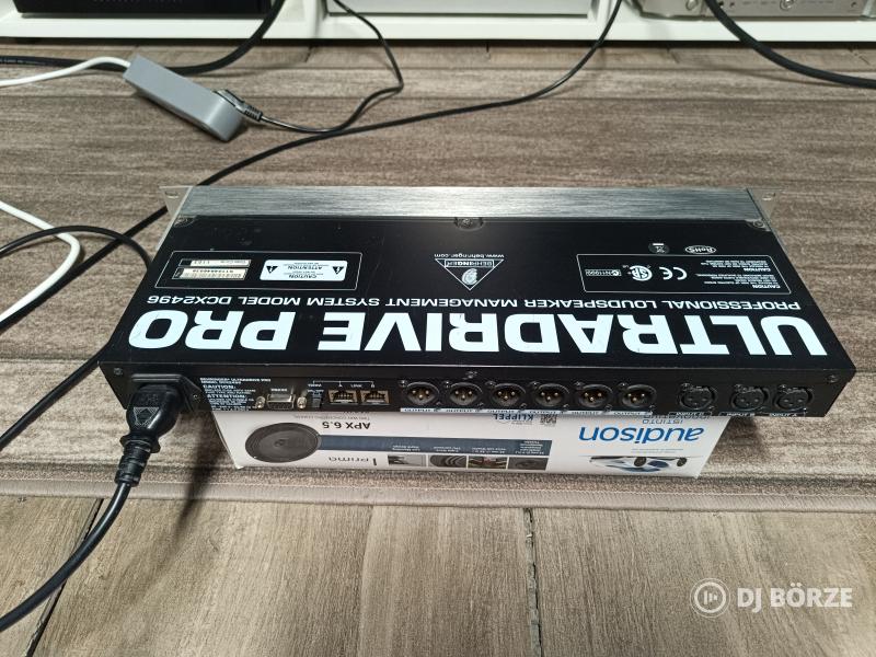 Behringer DCX2496 Ultradrive Pro rendszerprocesszor