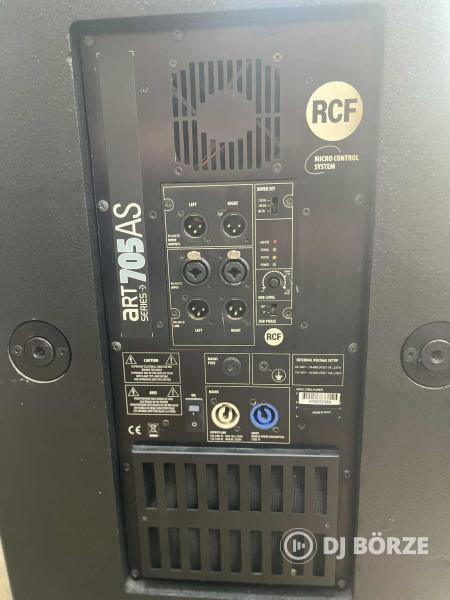 2db van! RCF ART 705-AS (beszámítás is) made in Italy, kék logós analóg!