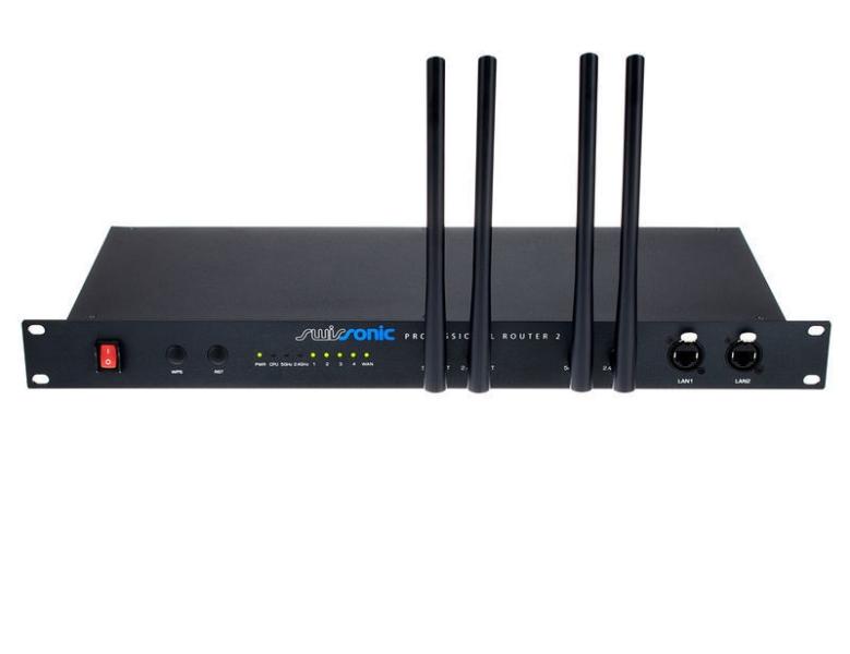 Swissonic Professional rack router ÉRDEKEL