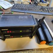 2db Shure PGX4 vevő és adó kapszula (fej) és táp nélkül
