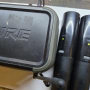 2db Shure PGX4 vevő és adó kapszula (fej) és táp nélkül