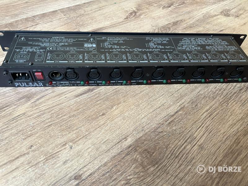 Pulsar DC-DMX-PMX spiltter 8 sávos