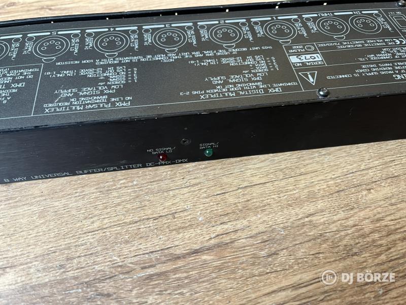 Pulsar DC-DMX-PMX spiltter 8 sávos