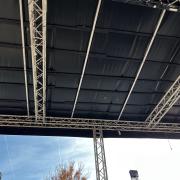Global Truss - F34 - 9 x 11 gyári színpadfedés
