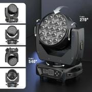 Eladó akciós áron, számlával, garanciával, új 19x10 watt wash zoom robotlámpák, rackekkel