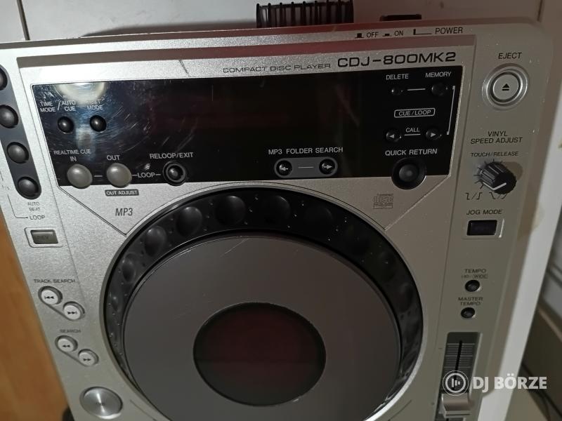 CDJ-800 Mk2 hibás