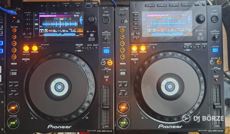 Eladó 2db Pioneer CDJ 900 Nexus + 2db Rack